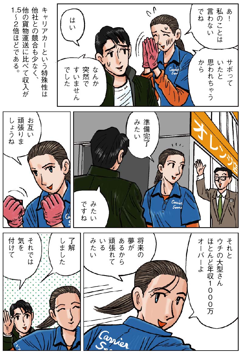 漫画8ページ目